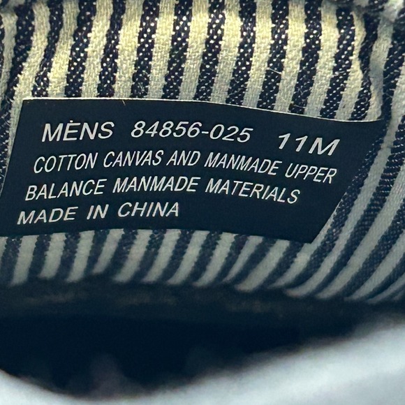 Nunn Bush Barklay Canvas‎ Oxford Shoes Sneakers Men's 11 Comfort Gel Round Toe - Picture 5 of 9